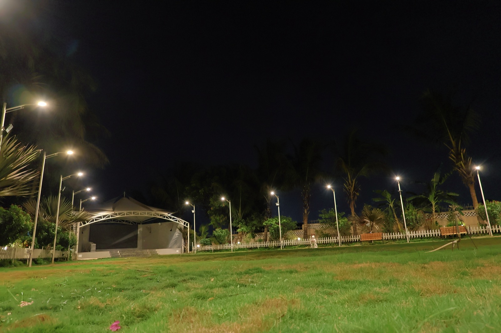 Garden Statues & Swing Structure