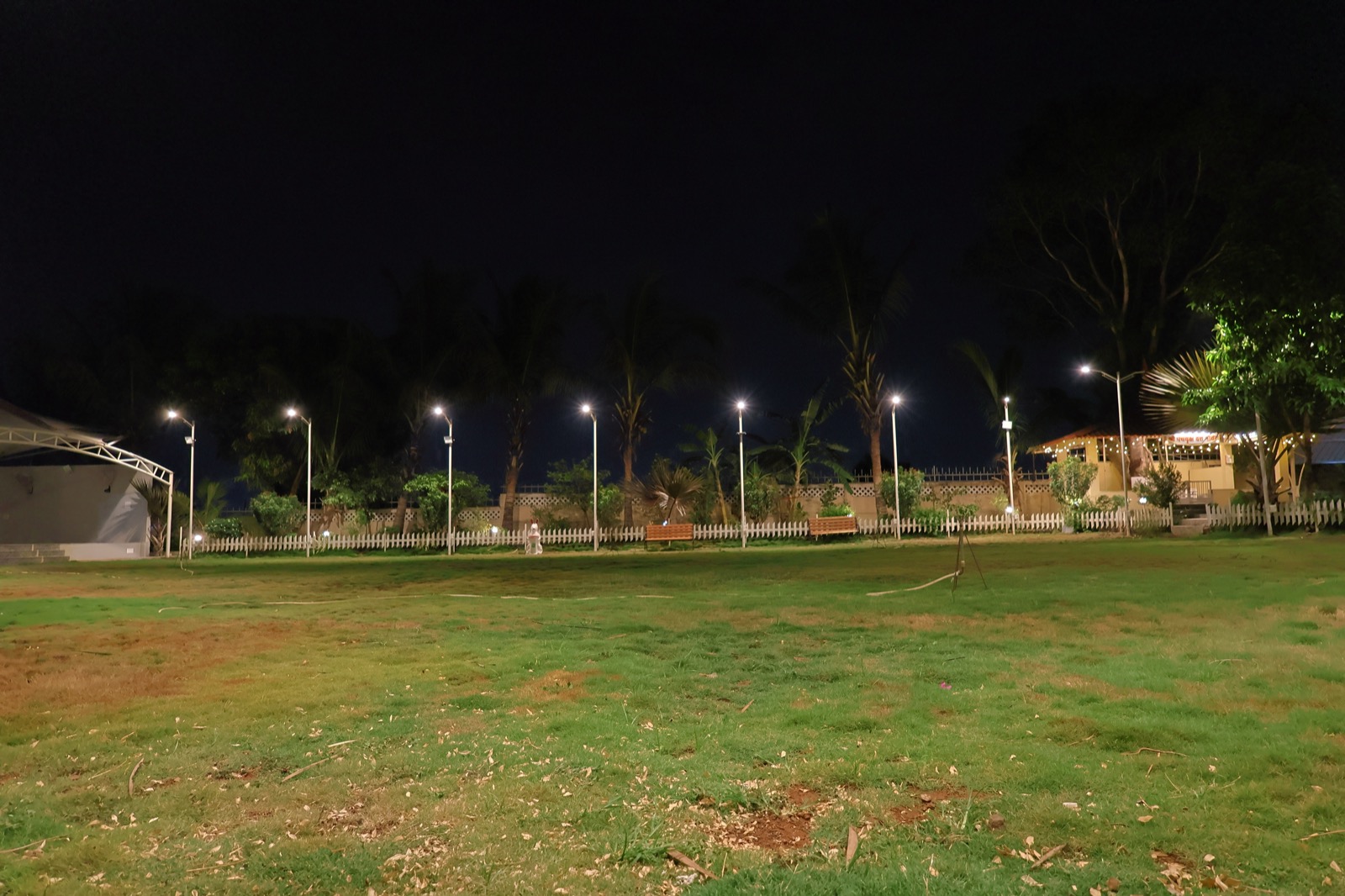 Kids Play Zone at Night